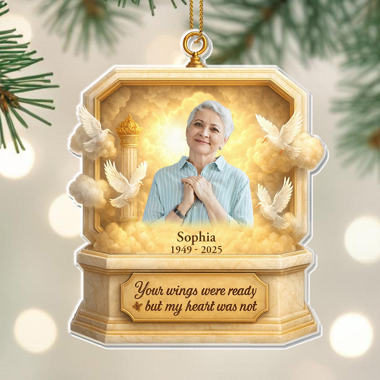 Your Wings Were Ready But My Heart Was Not, Clouds And Doves