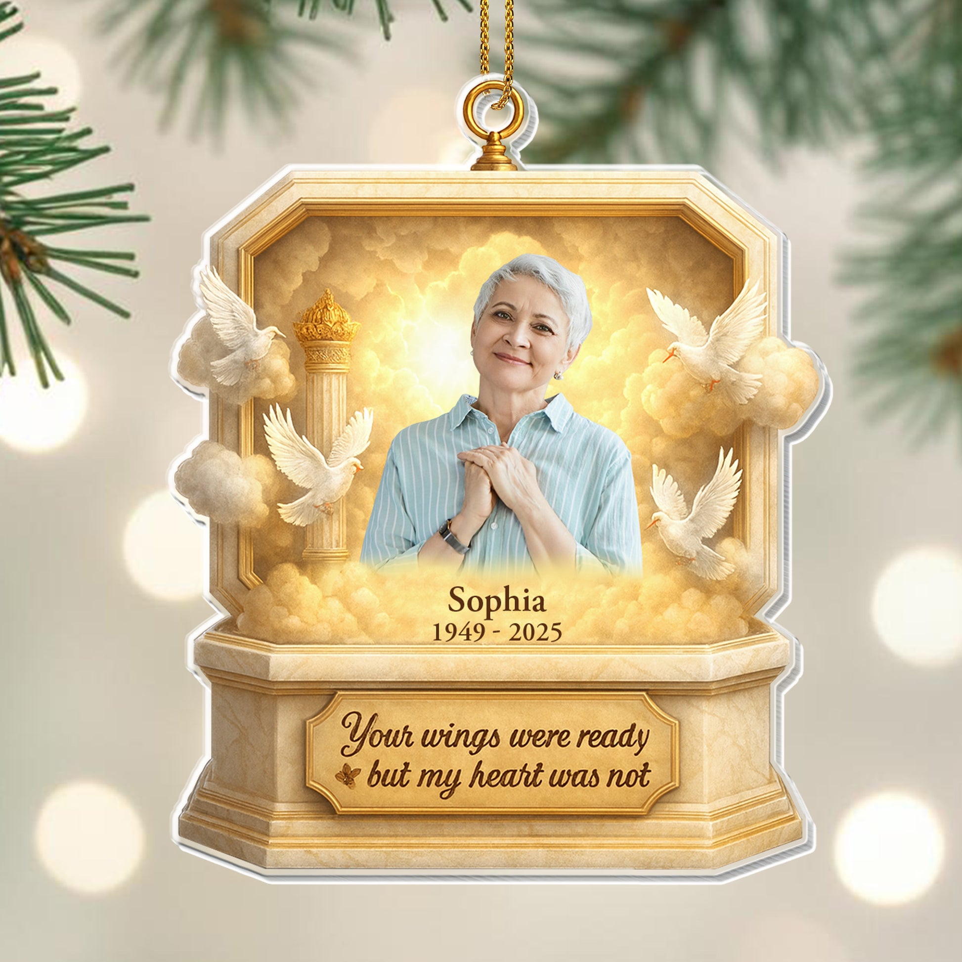 Your Wings Were Ready But My Heart Was Not, Clouds And Doves