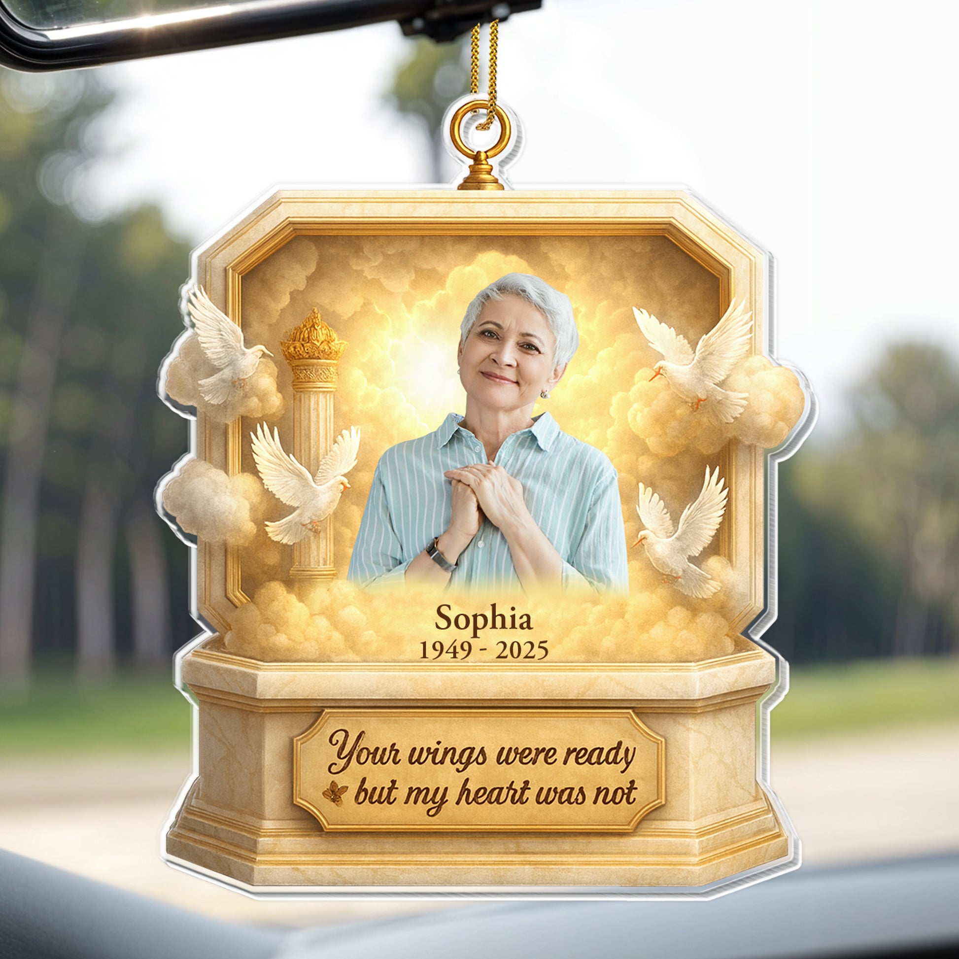 Your Wings Were Ready But My Heart Was Not, Clouds And Doves