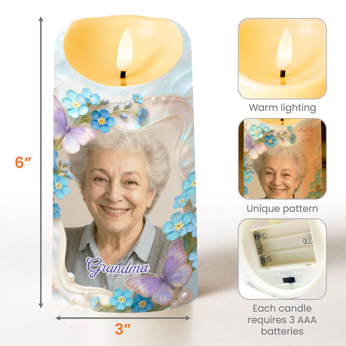 The Moment Your Heart Stopped Mine Changed Forever Memorial Candle