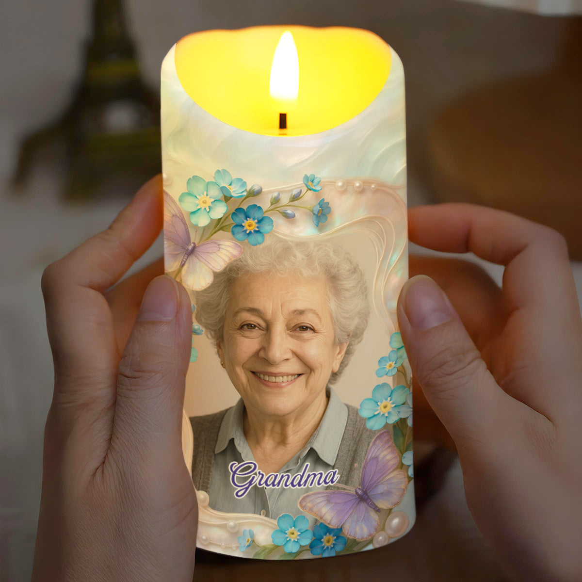 The Moment Your Heart Stopped Mine Changed Forever Memorial Candle