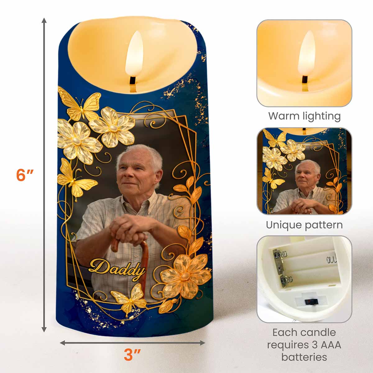 The Moment Your Heart Stopped, Mine Changed Forever, Flowers and Calendar Design