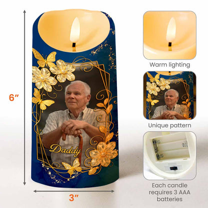 The Moment Your Heart Stopped, Mine Changed Forever, Flowers and Calendar Design