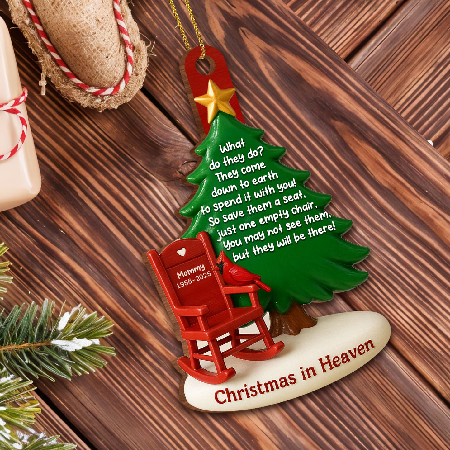 What Do They Do, Christmas Tree And Rocking Chair