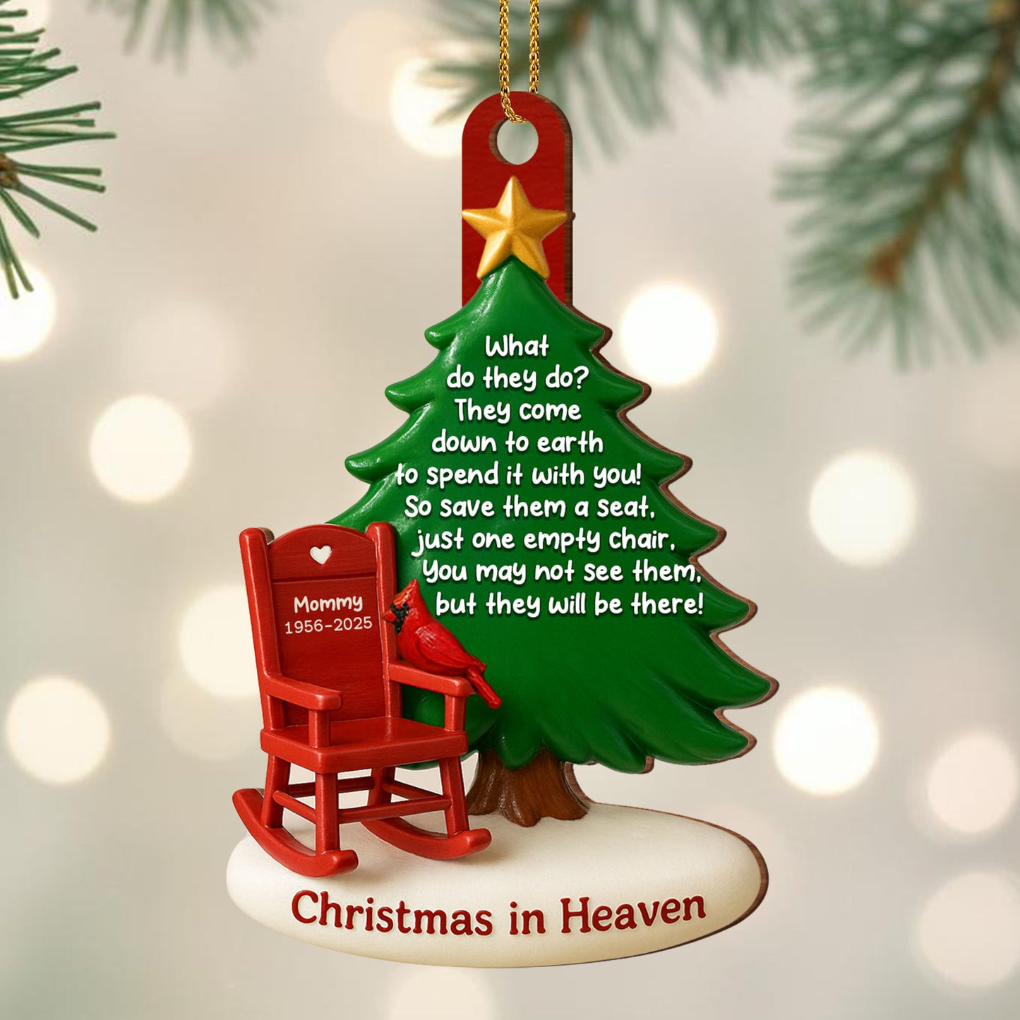 What Do They Do, Christmas Tree And Rocking Chair