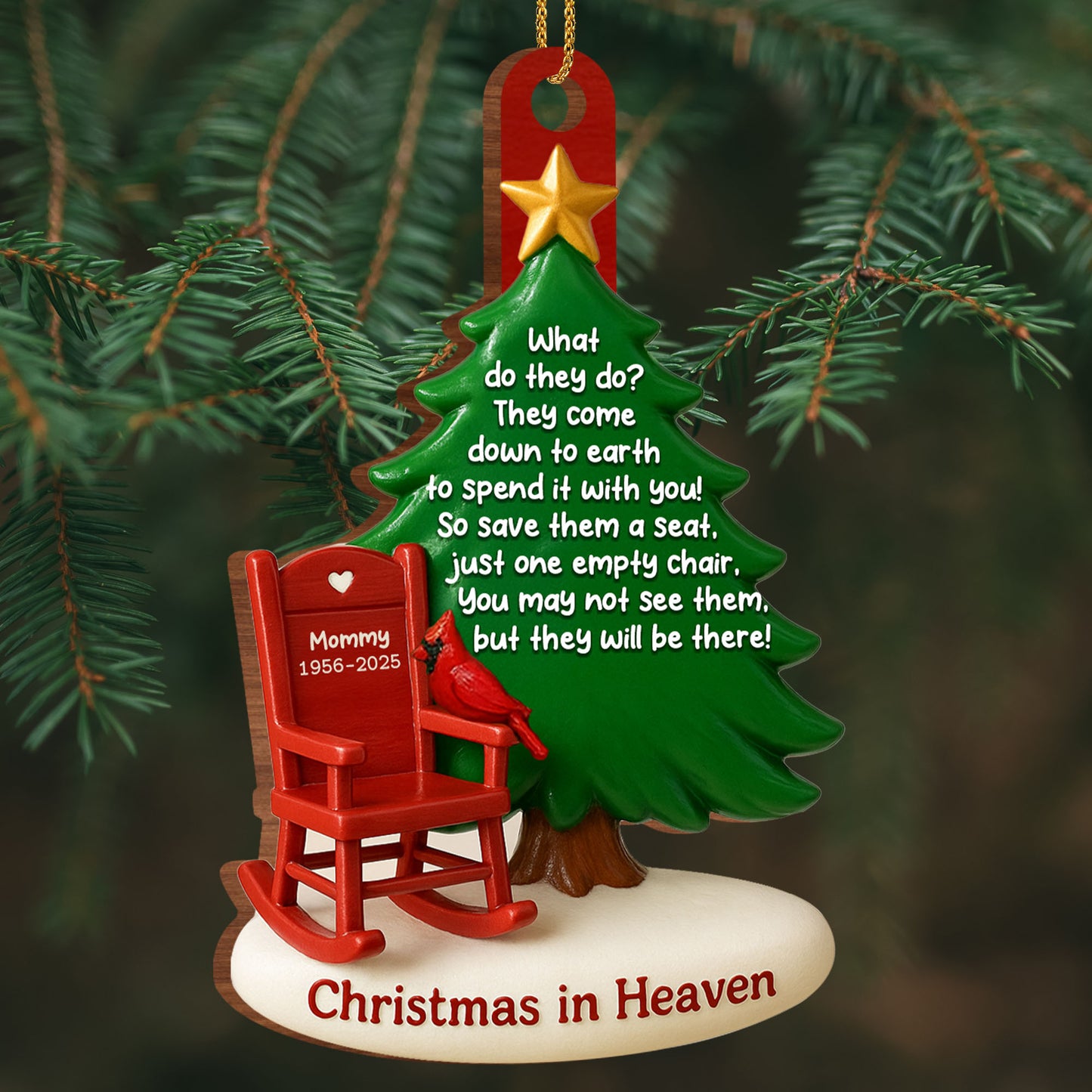 What Do They Do, Christmas Tree And Rocking Chair