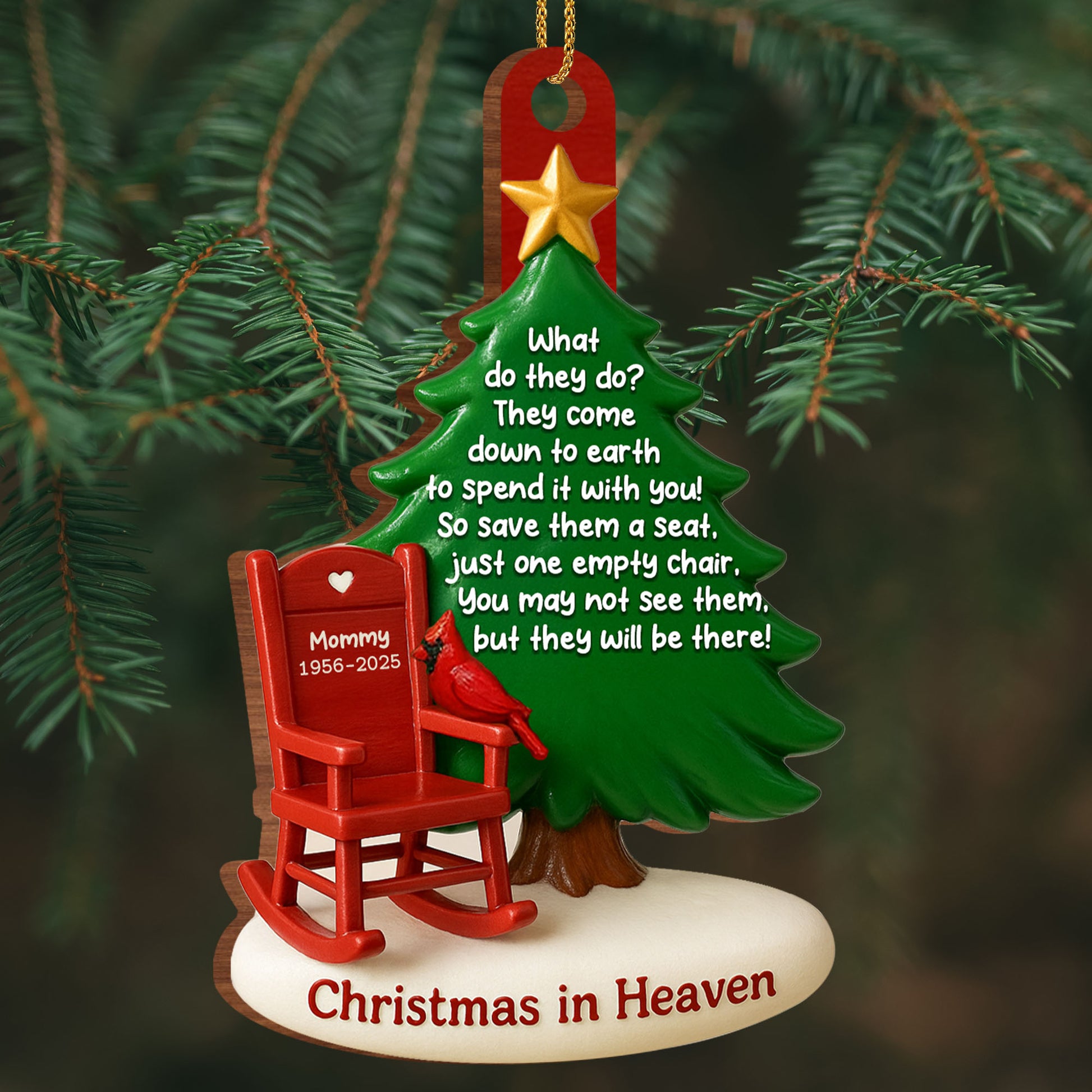 What Do They Do, Christmas Tree And Rocking Chair