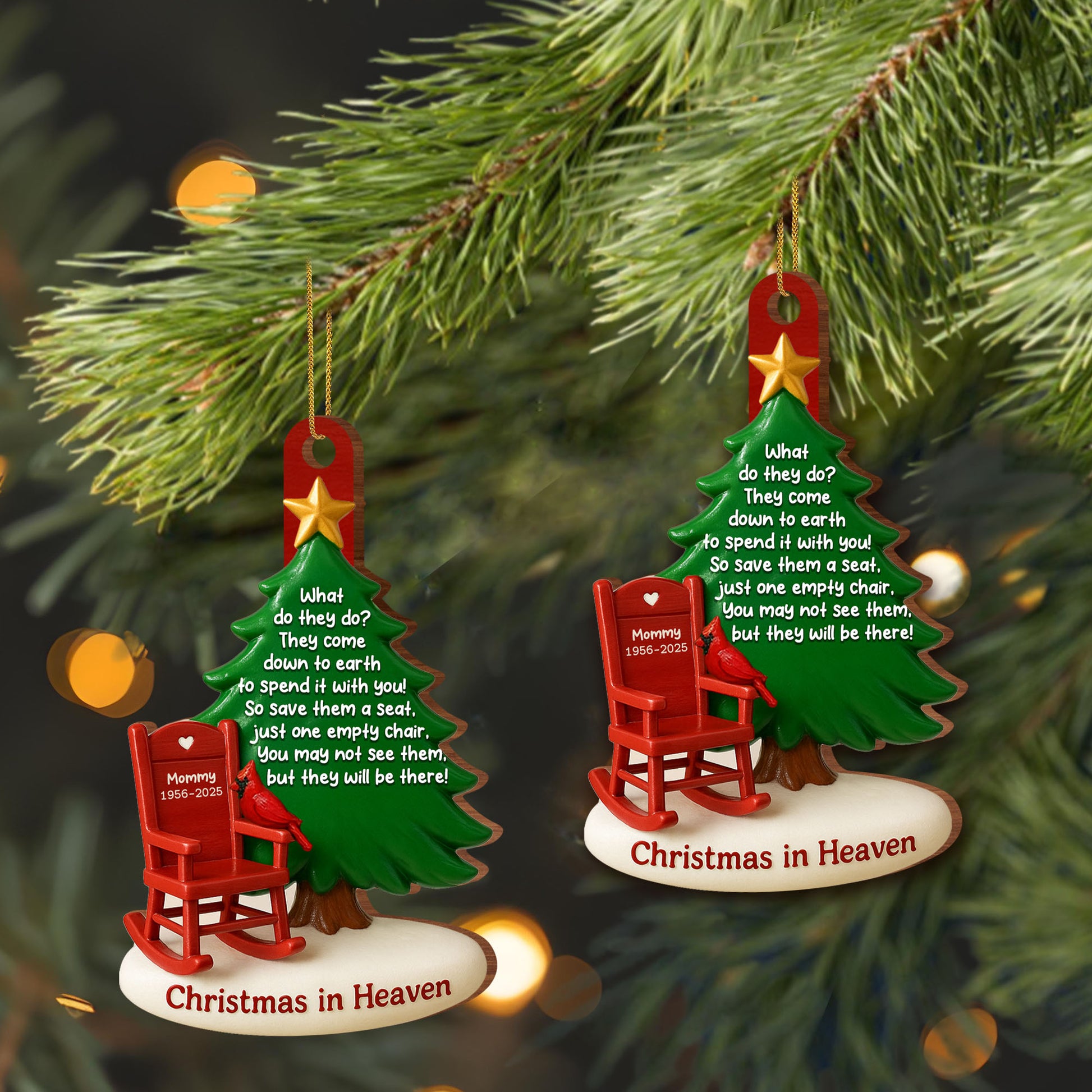 What Do They Do, Christmas Tree And Rocking Chair