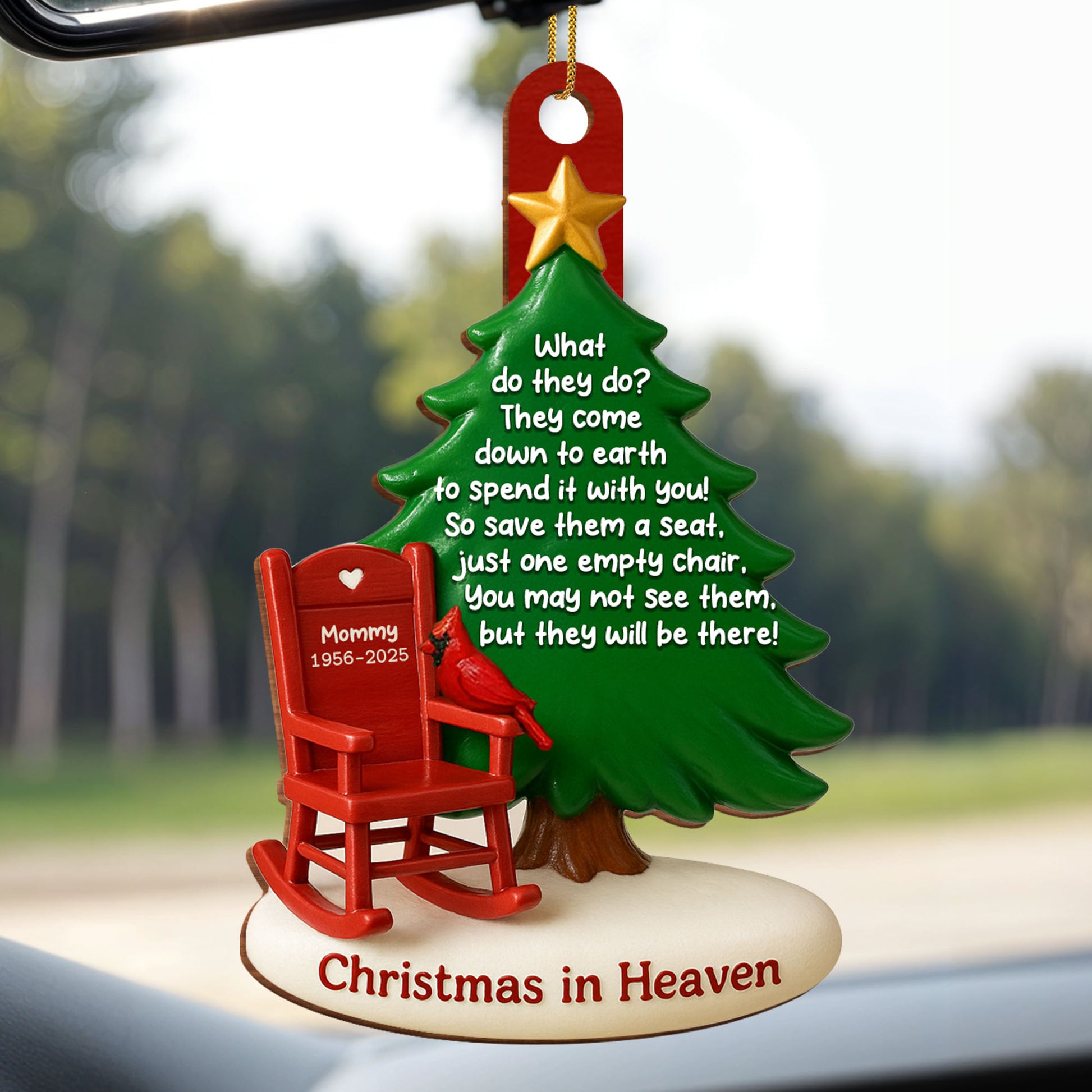 What Do They Do, Christmas Tree And Rocking Chair