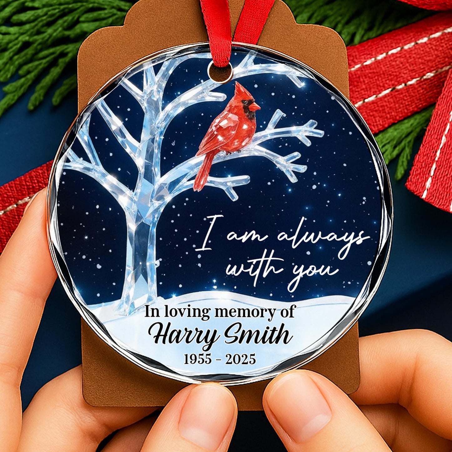 I Am Always With You, Cardinal And Trees