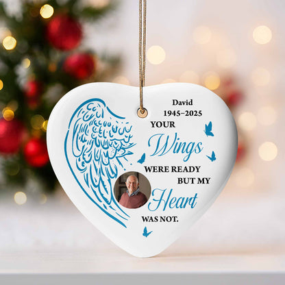 Your Wings Were Ready But My Heart Was Not, Wings and Heart Design