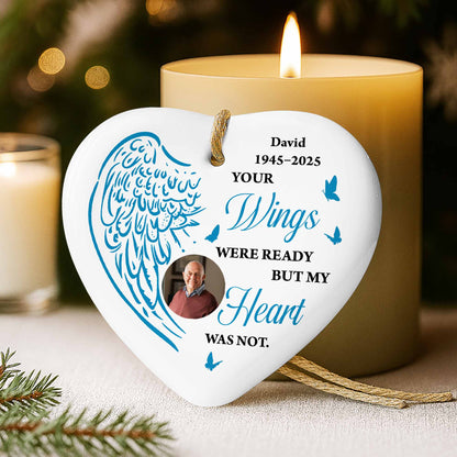 Your Wings Were Ready But My Heart Was Not, Wings and Heart Design