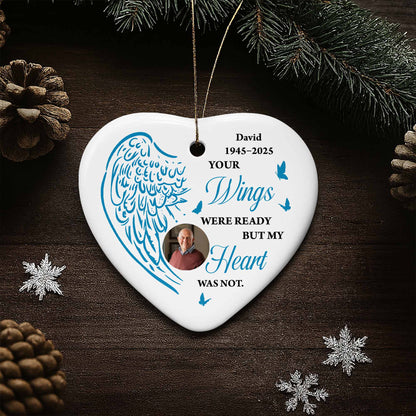 Your Wings Were Ready But My Heart Was Not, Wings and Heart Design