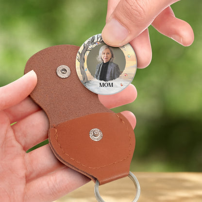 The Moment Your Heart Stopped, Tree and Calendar Keychain - Personalized Custom Pocket Hug - HME358_HTOK