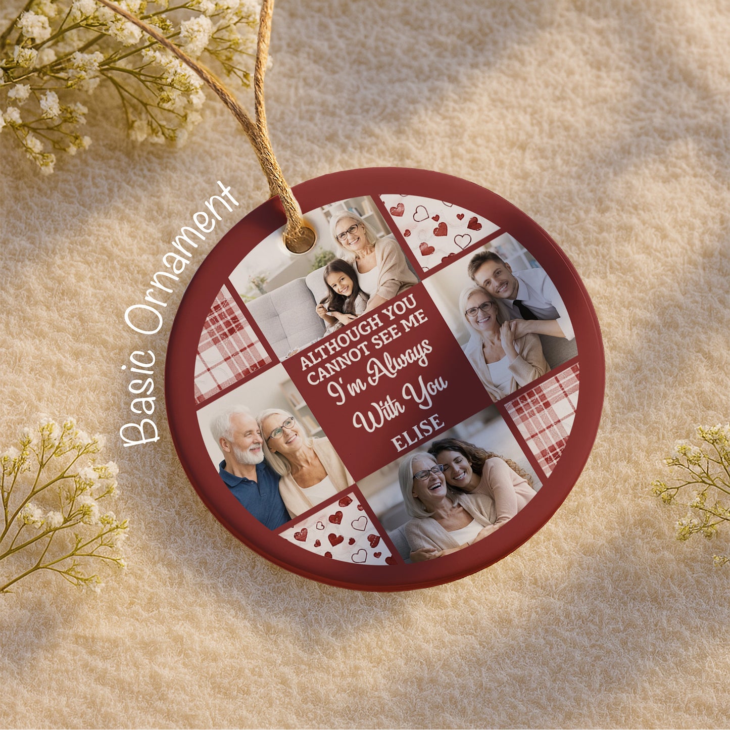 Although You Cannot See Me I'm Always With You, Photos and Hearts