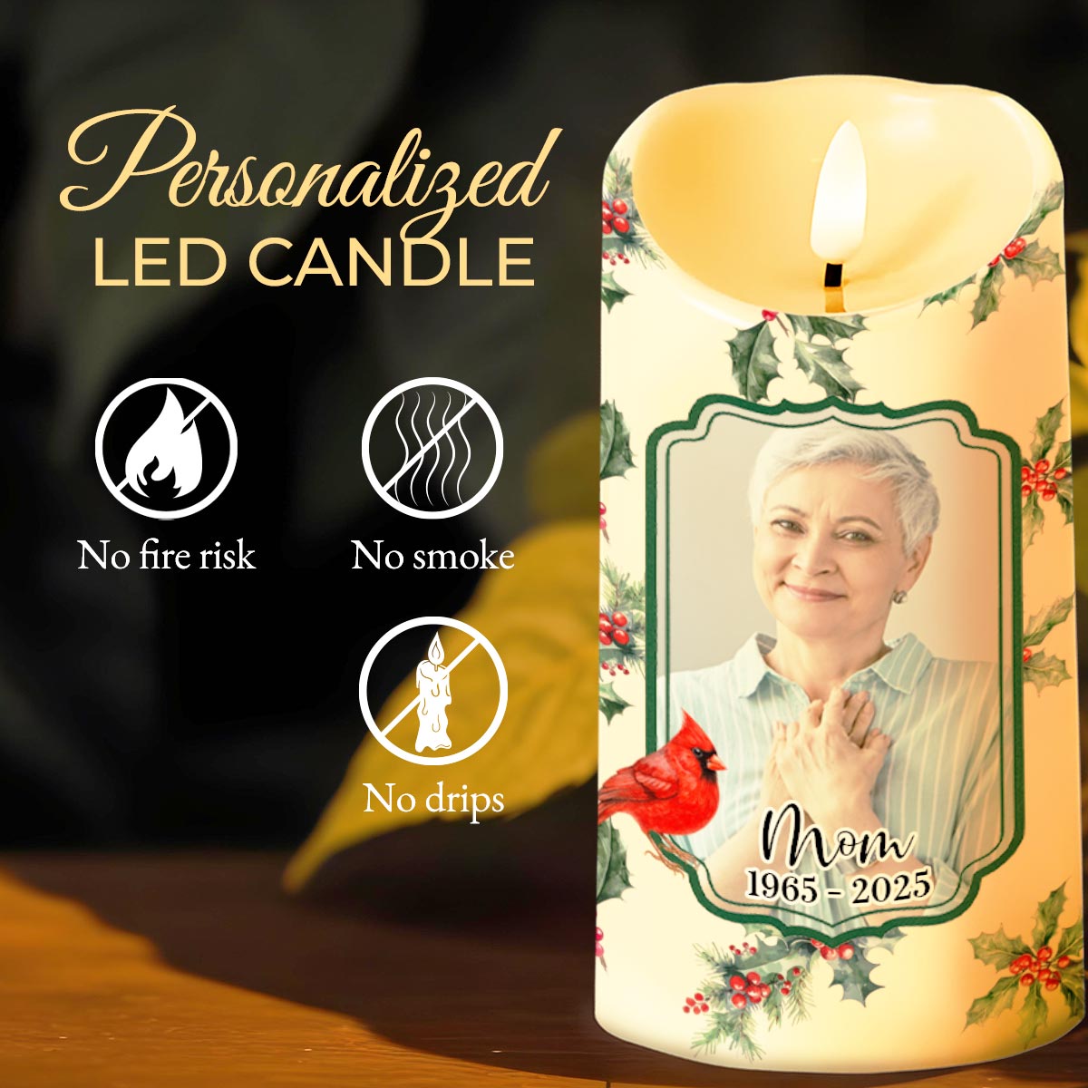 Tonight We Light A Candle, Cardinal And Rocking Chair