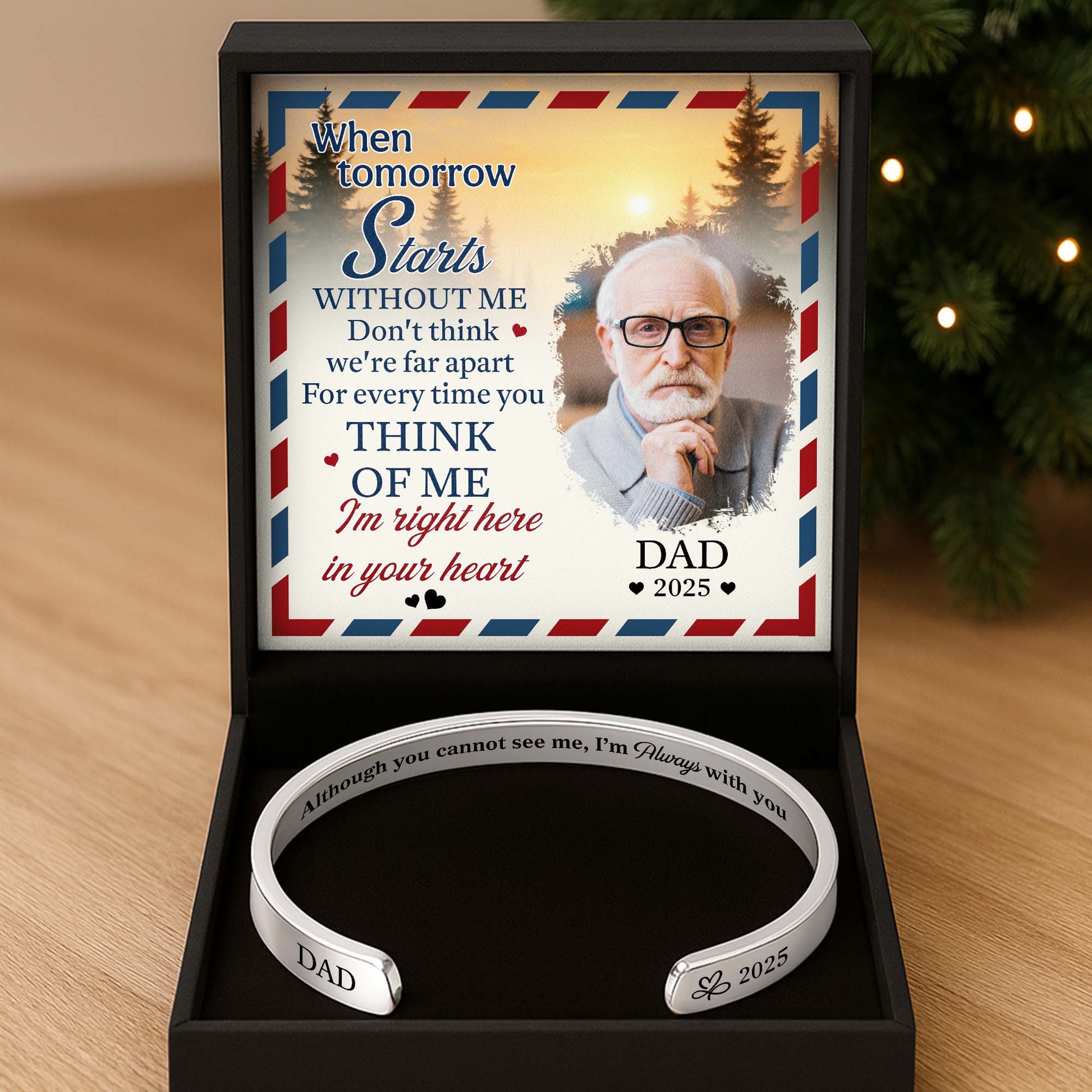 When Tomorrow Starts, Memorial Bracelet For Dad
