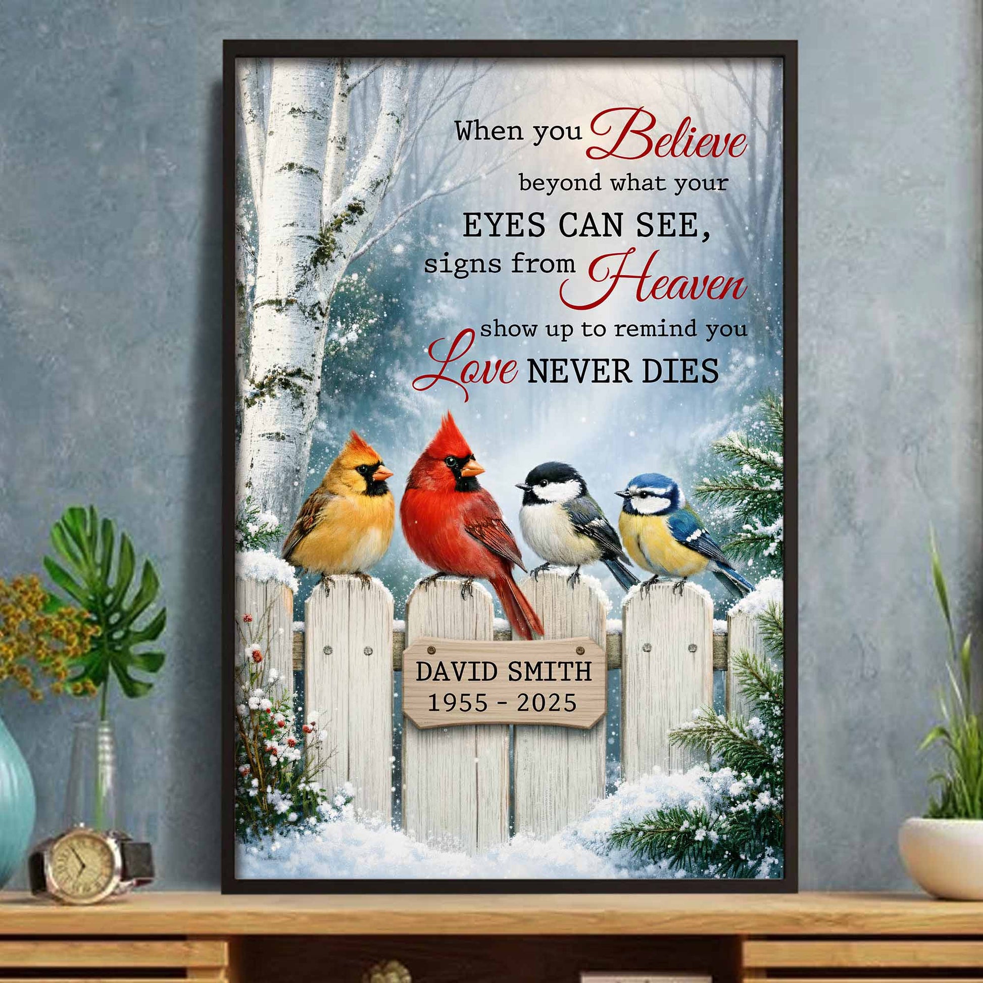 When You Believe, Signs From Heaven, Love Never Dies