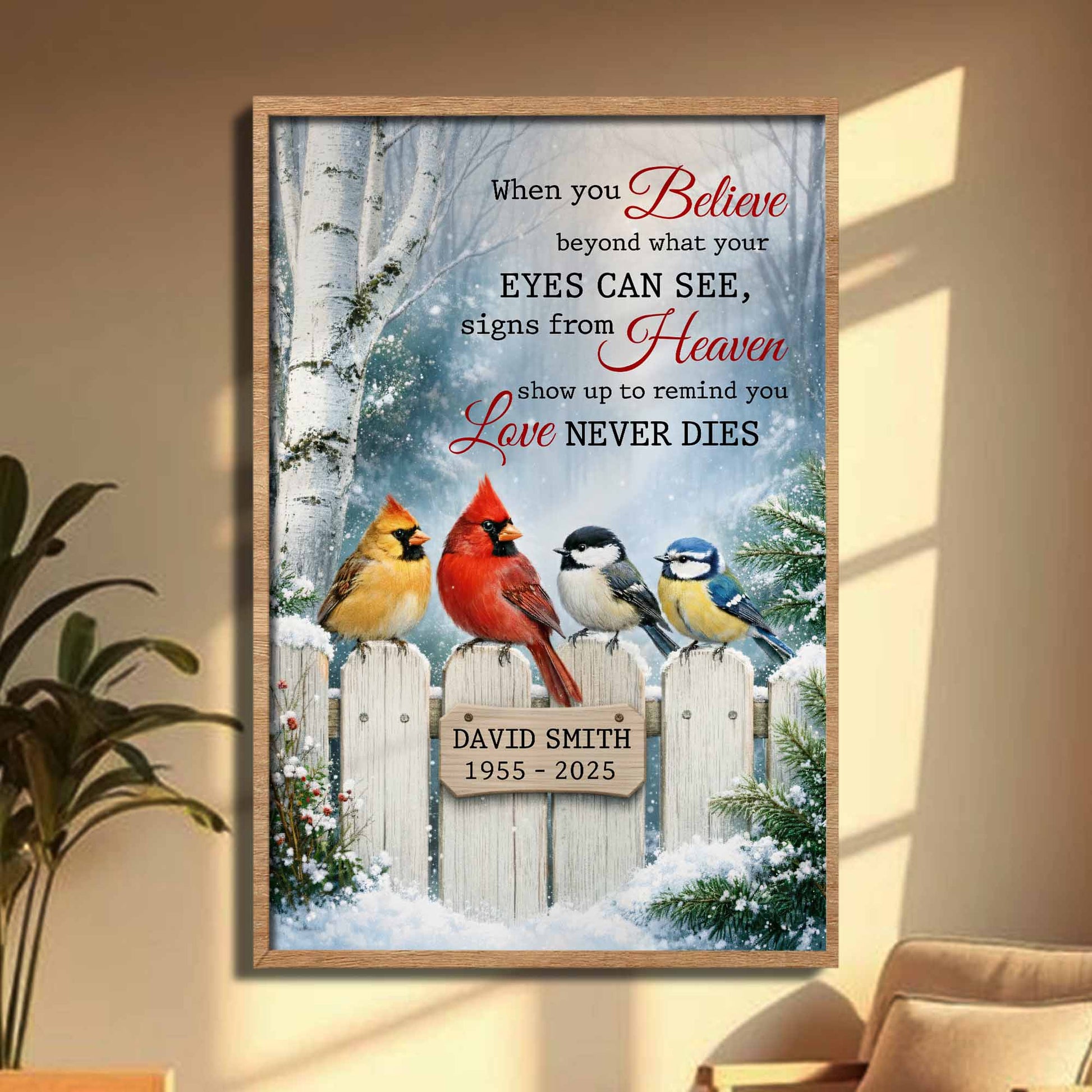 When You Believe, Signs From Heaven, Love Never Dies