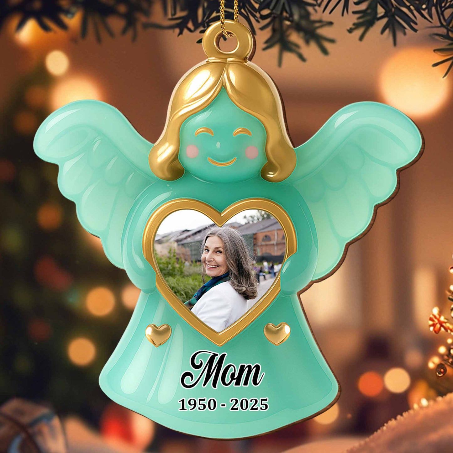 Celebrate A Beautiful Bond With A Heartfelt Angel Ornament