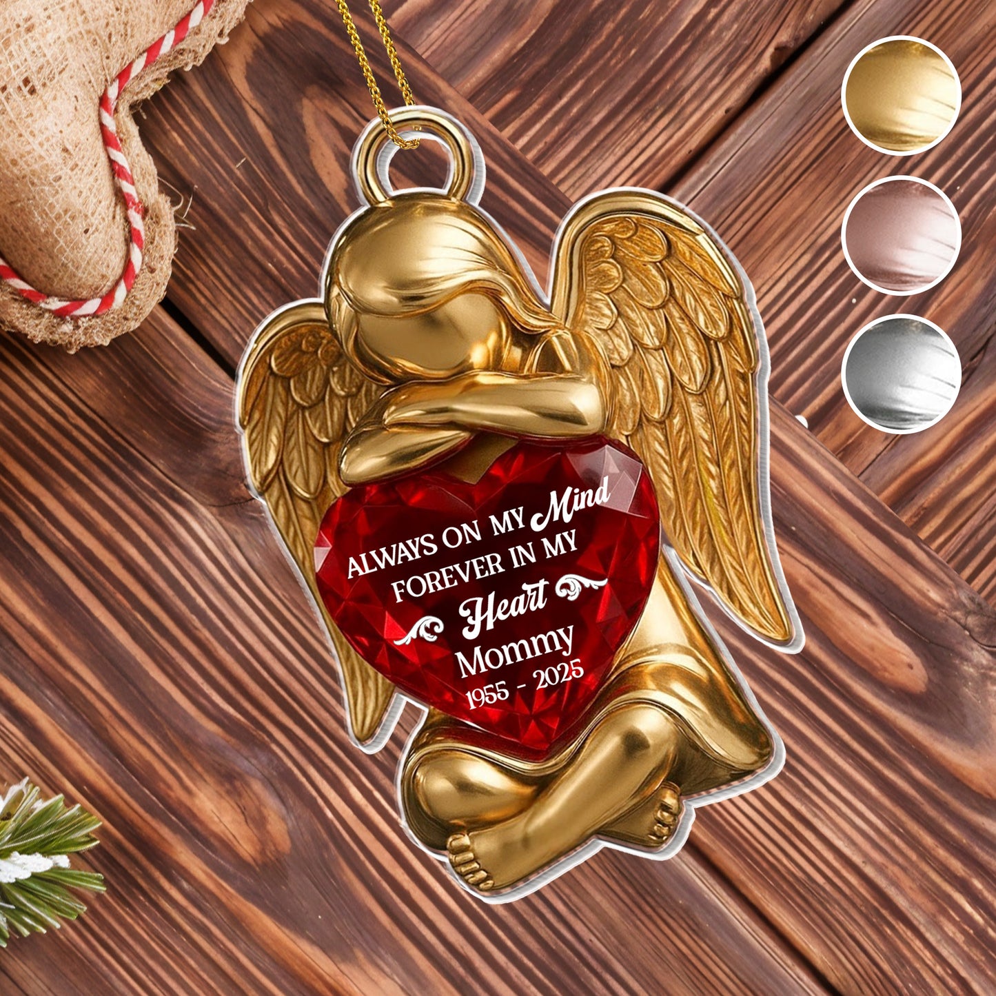 Always On My Mind, Forever In My Heart, Angel Ornament