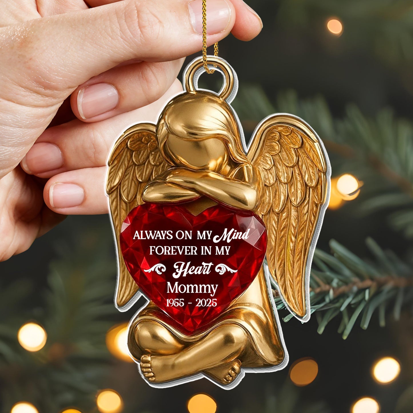 Always On My Mind, Forever In My Heart, Angel Ornament