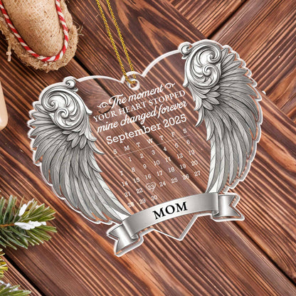 The Moment Your Heart Stopped, Wings and Heart Design