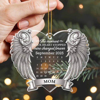 The Moment Your Heart Stopped, Wings and Heart Design