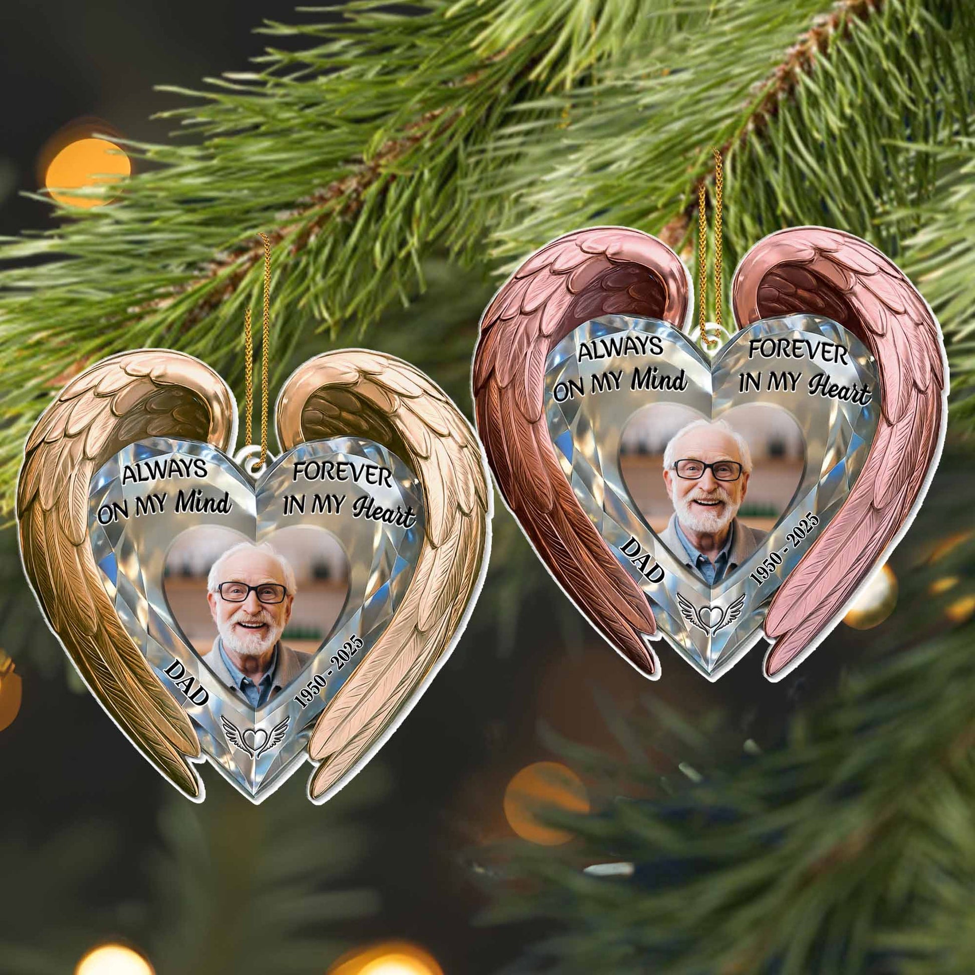 Always On My Mind, Forever In My Heart, Heart With Wings