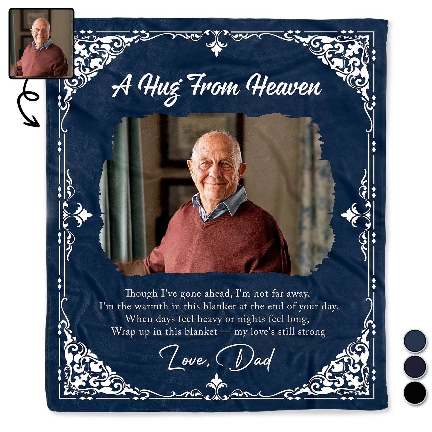 A Hug From Heaven, Ornamental Frame Design