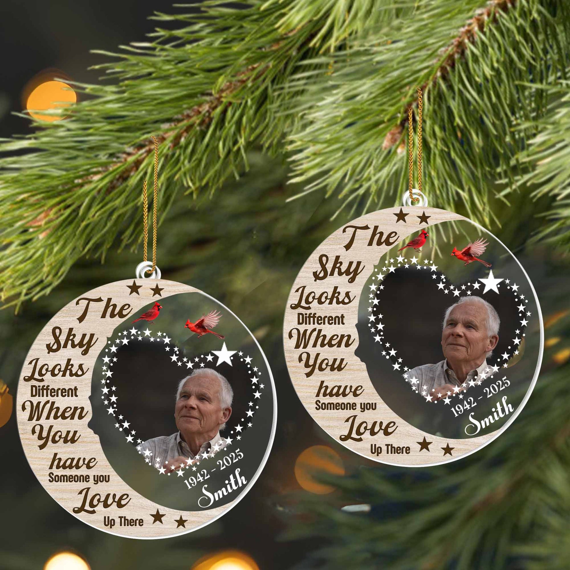 The Sky Looks Different When You Have Someone You Love Up There, Stars and Heart