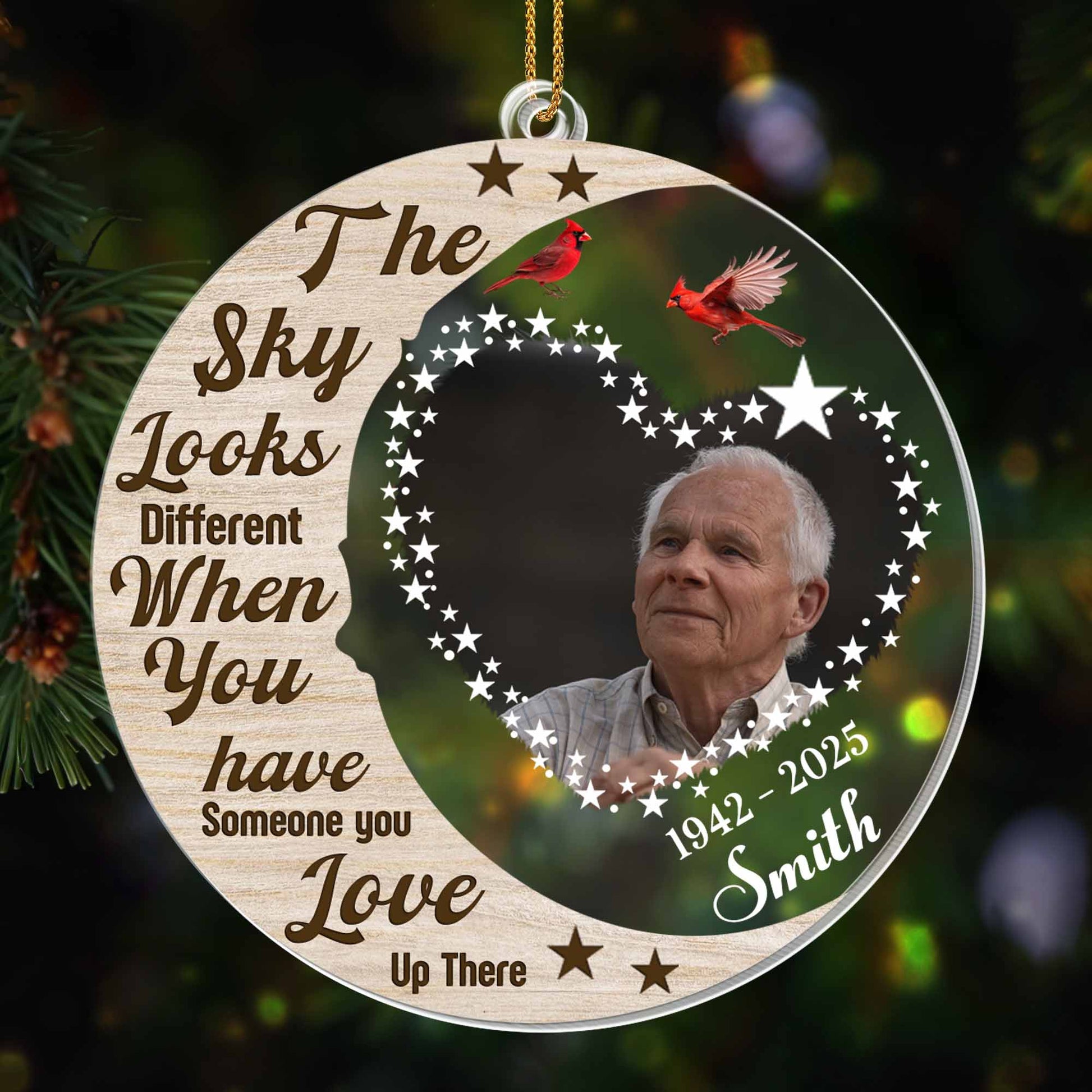 The Sky Looks Different When You Have Someone You Love Up There, Stars and Heart