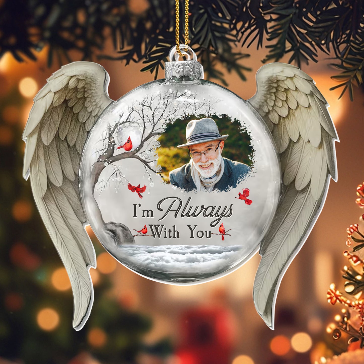 I'm Always With You, Angel Wings And Cardinals