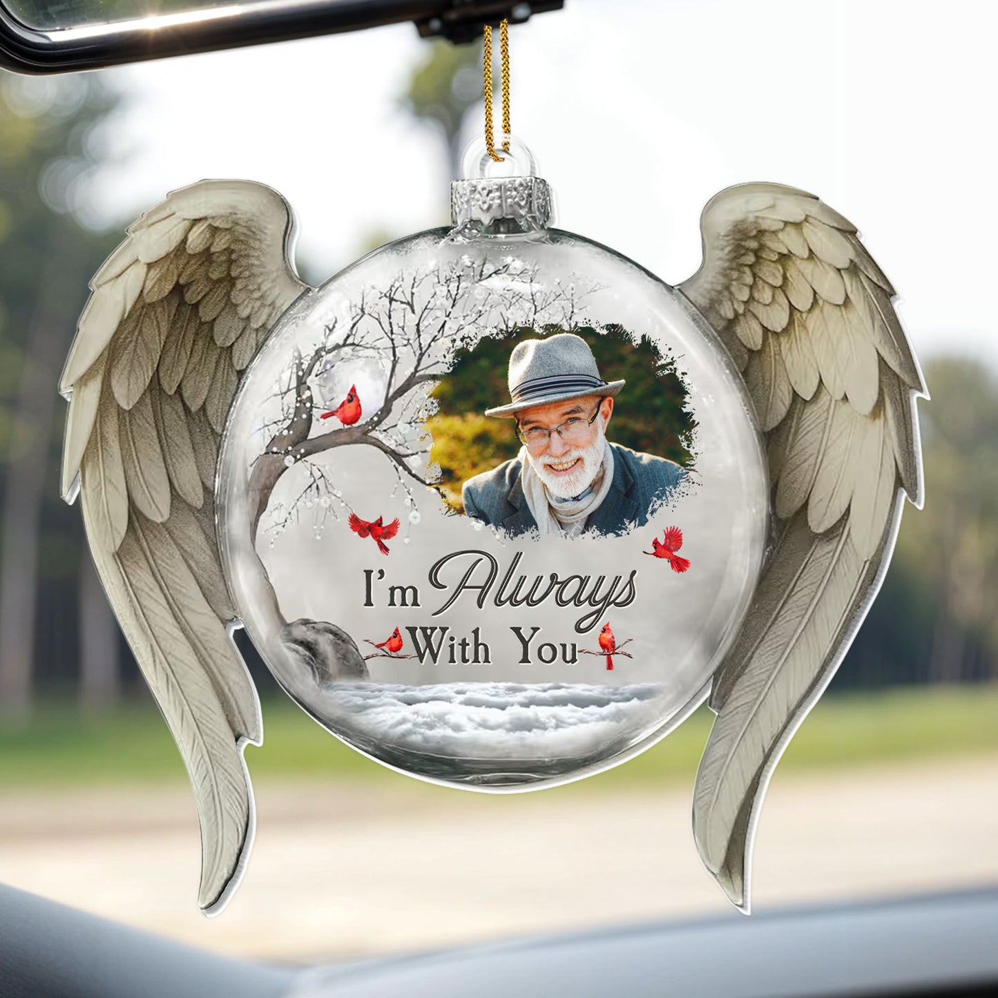 I'm Always With You, Angel Wings And Cardinals