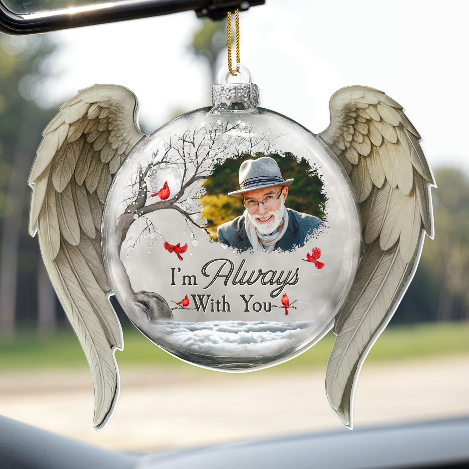 I'm Always With You, Angel Wings And Cardinals