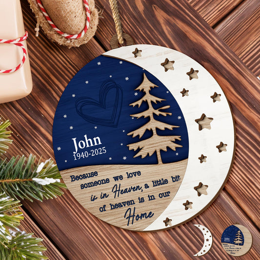 A Little Bit Of Heaven In Our Home, Christmas Tree And Stars