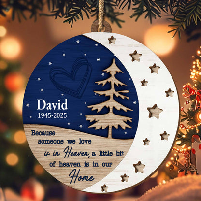 A Little Bit Of Heaven In Our Home, Christmas Tree And Stars