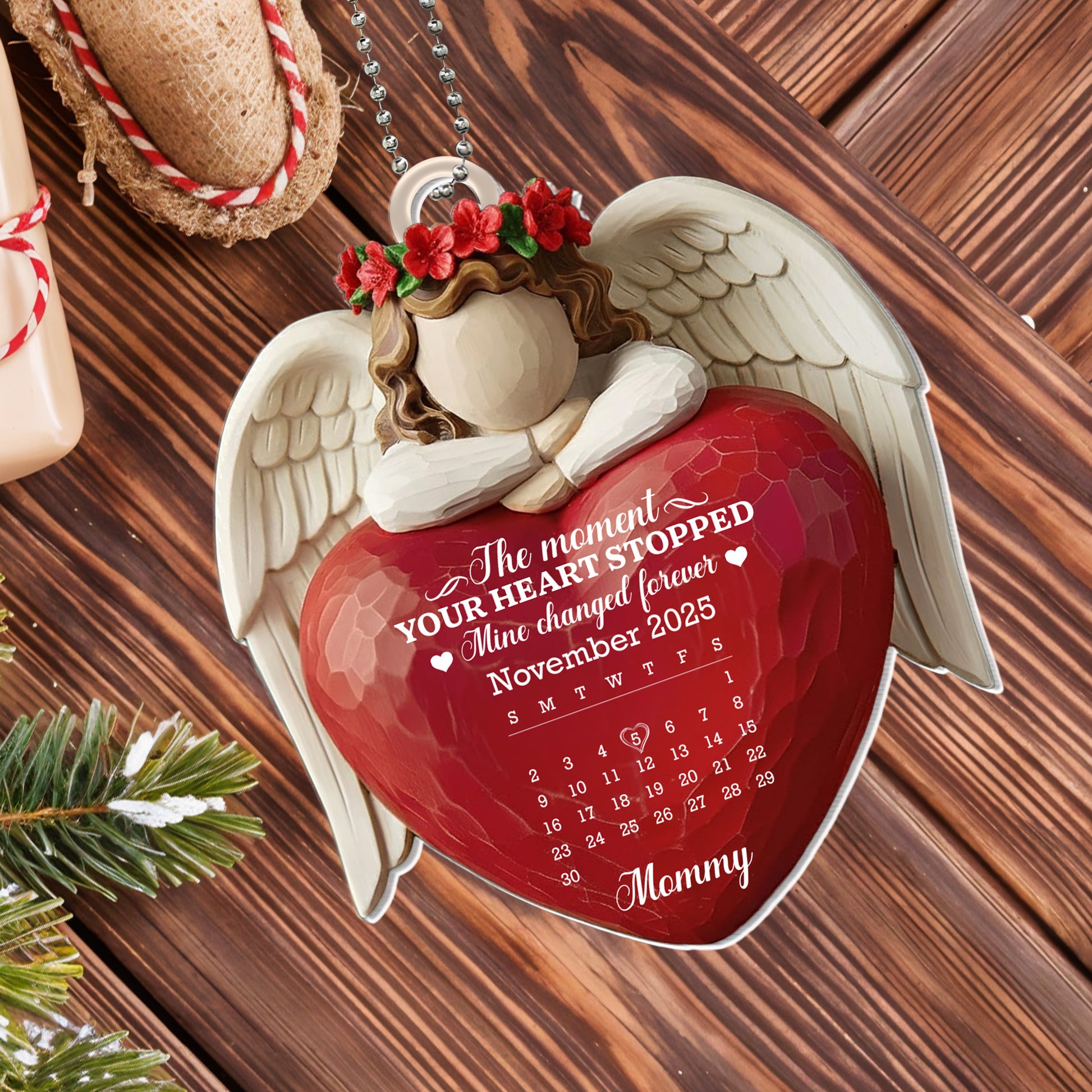 The Moment Your Heart Stopped, Angel Heart Design