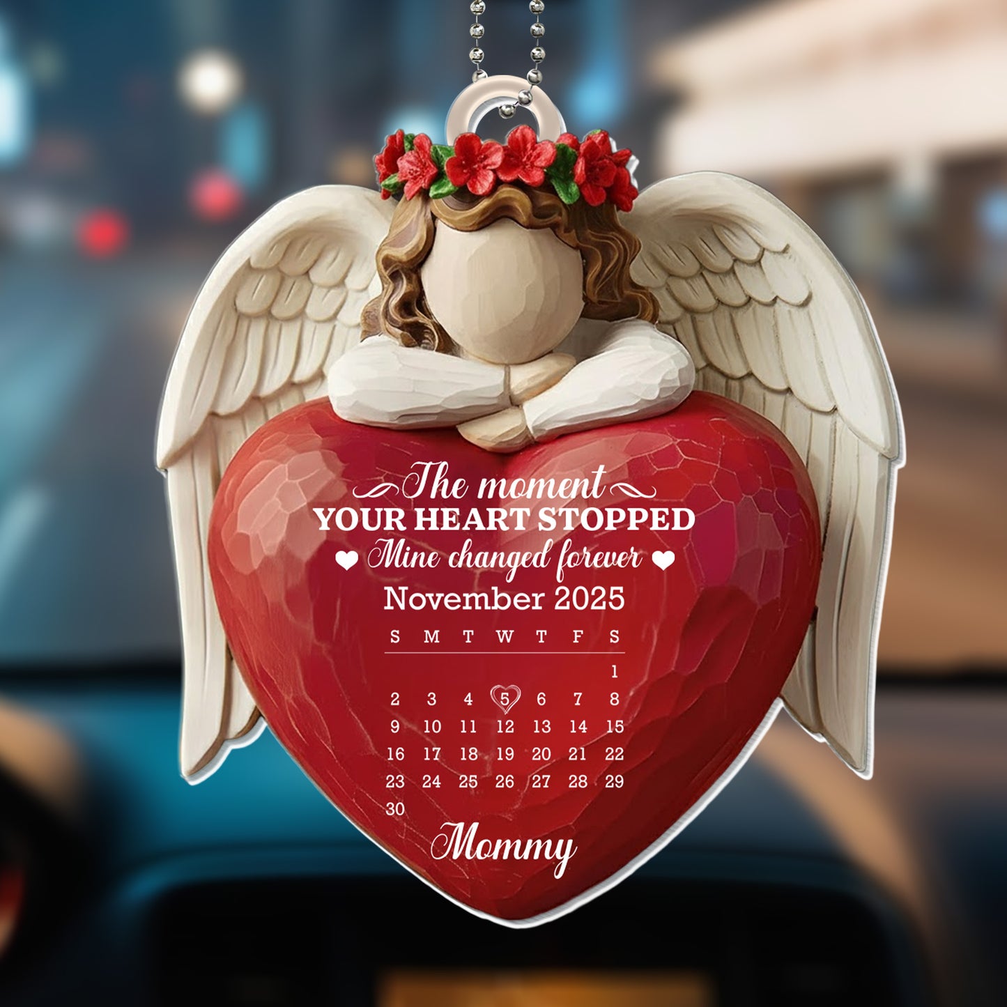 The Moment Your Heart Stopped, Angel Heart Design