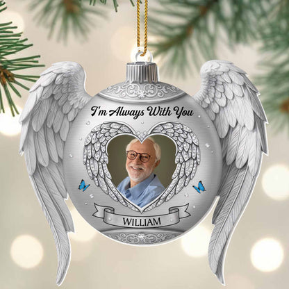 I'm Always With You, Angel Wings Heart Frame