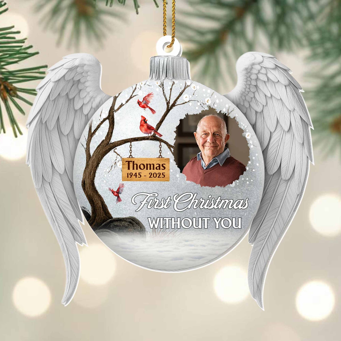 First Christmas Without You, Cardinals and Snow