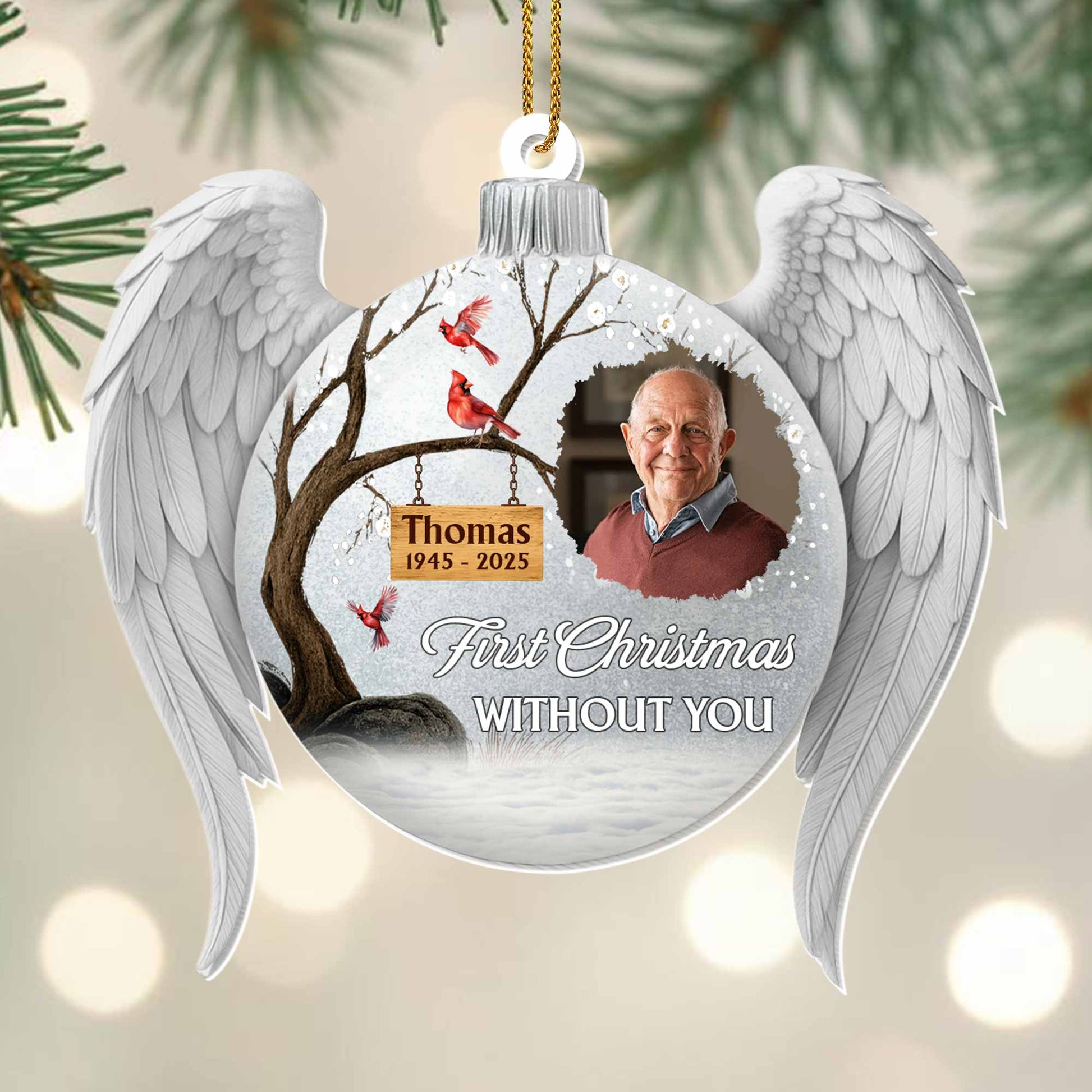 First Christmas Without You, Cardinals and Snow