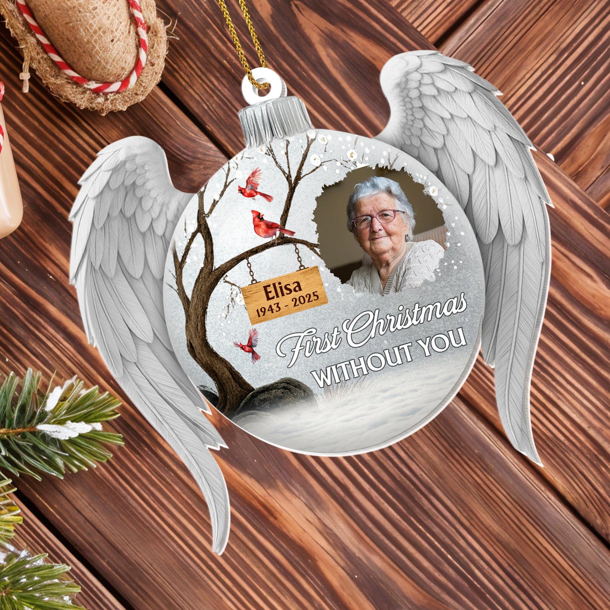 First Christmas Without You, Cardinals and Snow