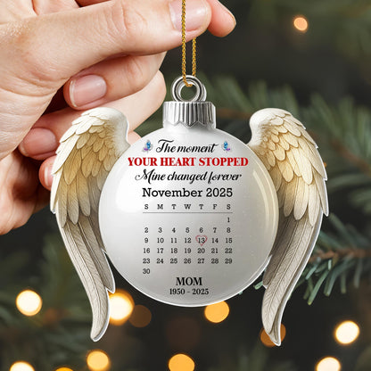 The Moment Your Heart Stopped, Life Changed, Wings Calendar