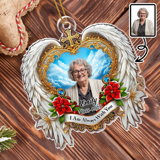 I Am Always With You Heart Wings