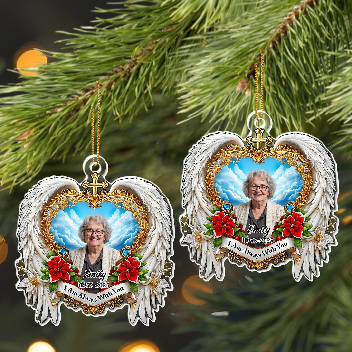 I Am Always With You Heart Wings