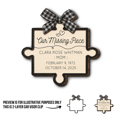 Our Missing Piece With Puzzle Design