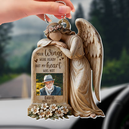 Your Wings Were Ready But My Heart Was Not Angel Ornament