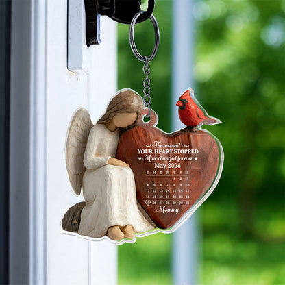 The Moment Your Heart Stopped, Angel And Cardinal Bird Design