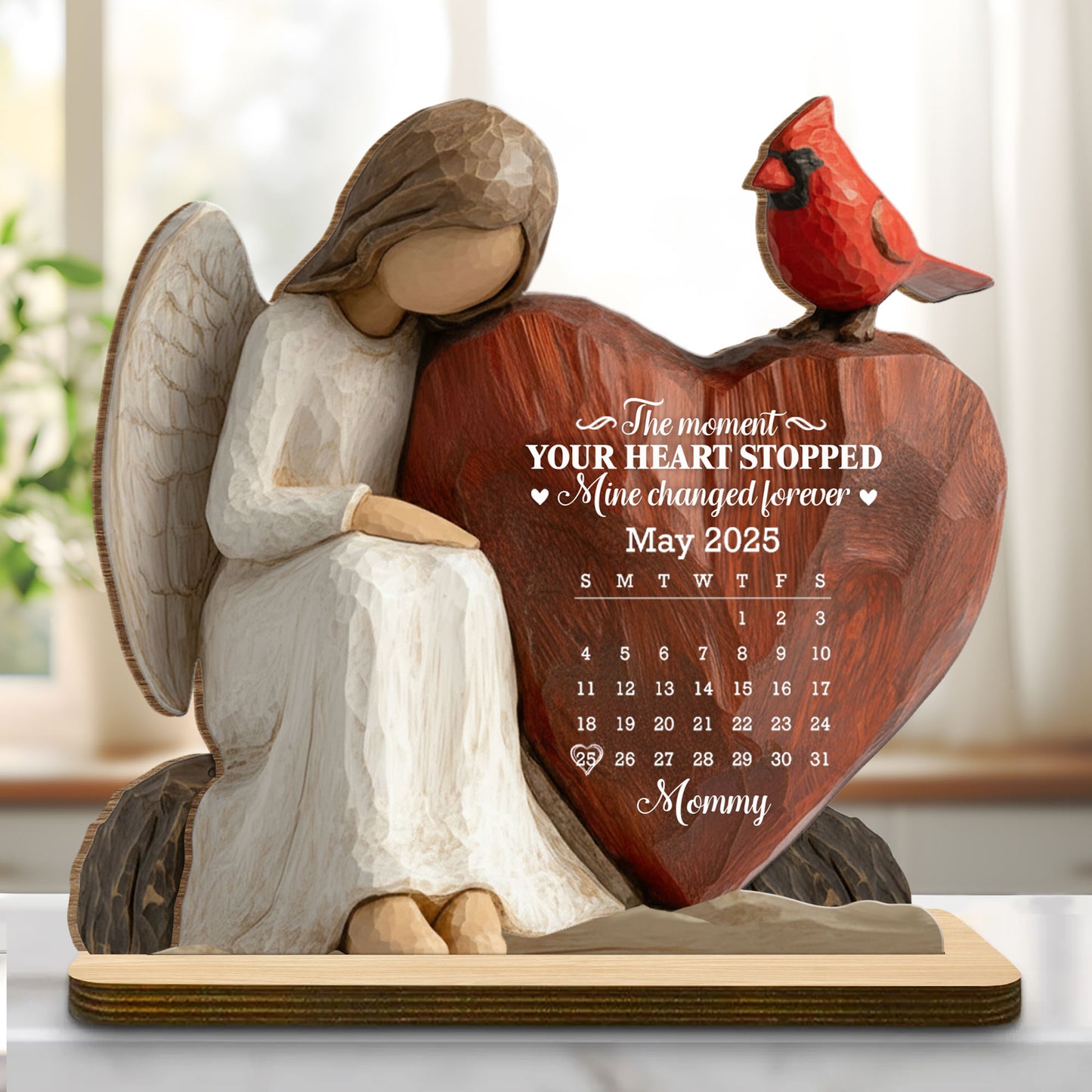 The Moment Your Heart Stopped, Angel And Heart Design